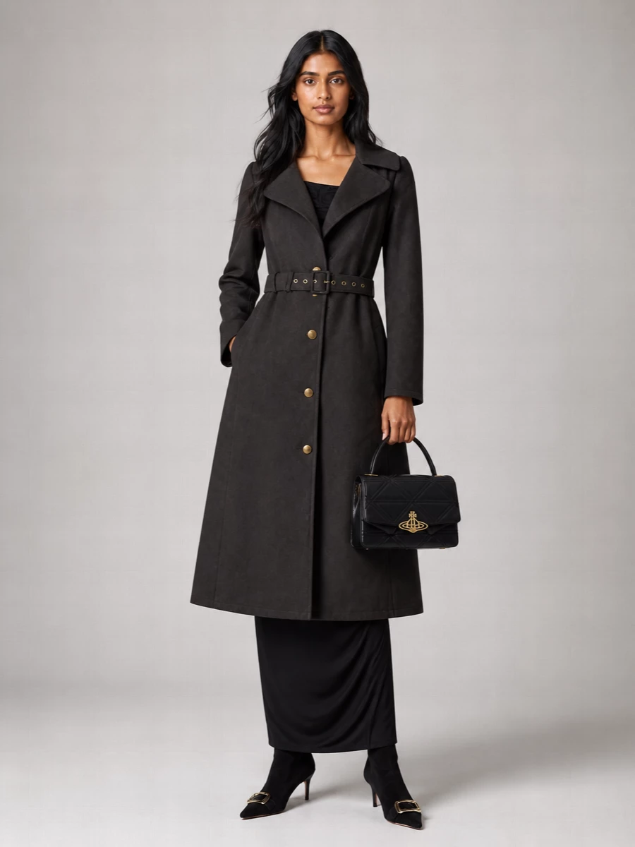 Vivienne Westwood belted knee-length coat
