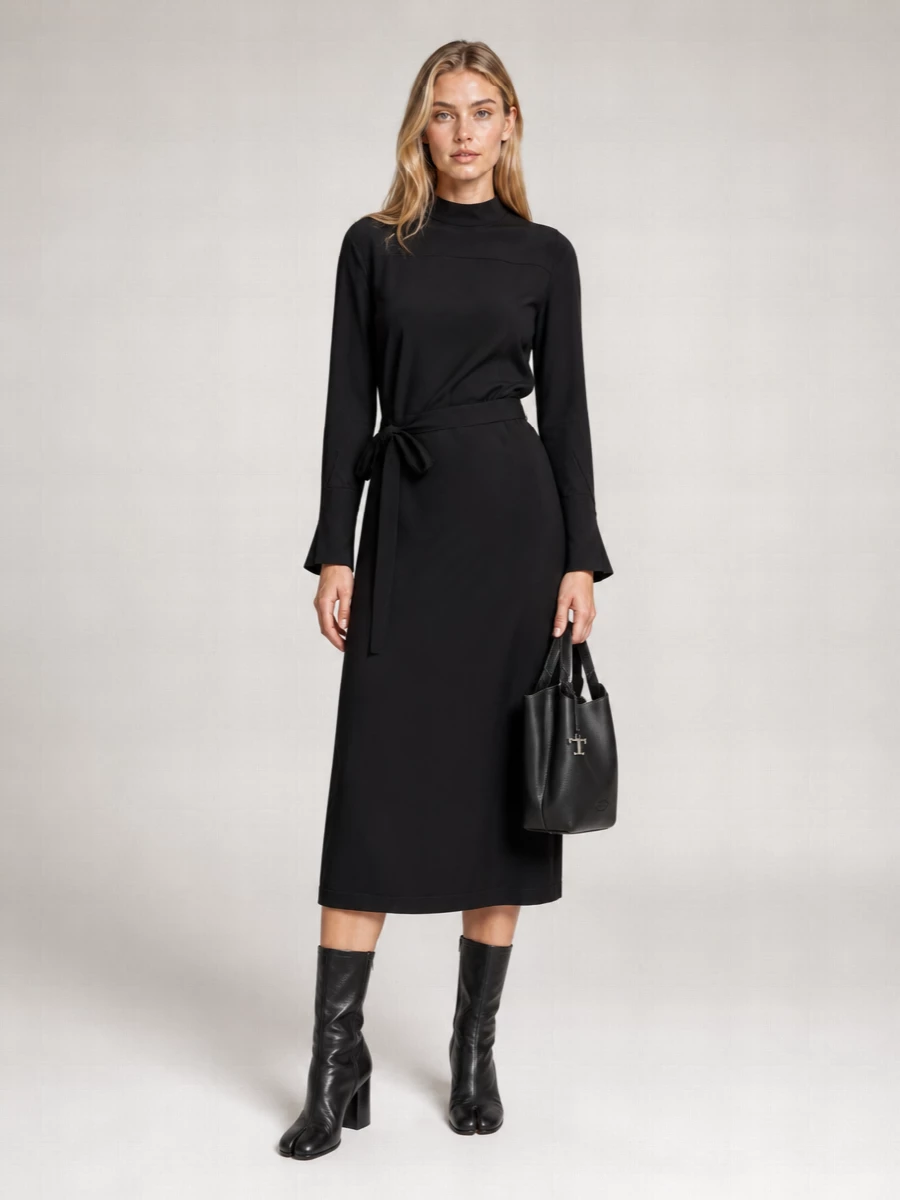Tod's T Timeless Mini Leather Bucket Bag
