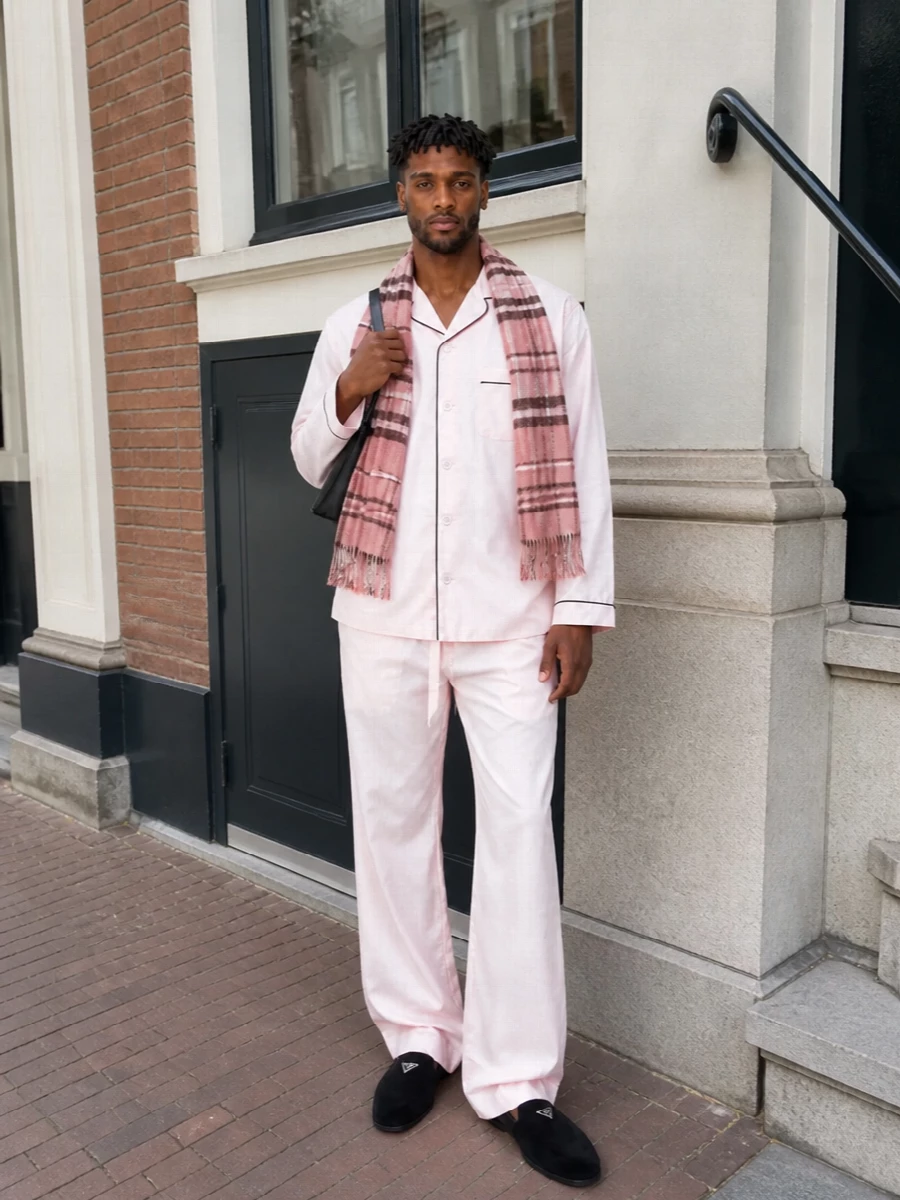 Tekla blush mens pajama prada accessories