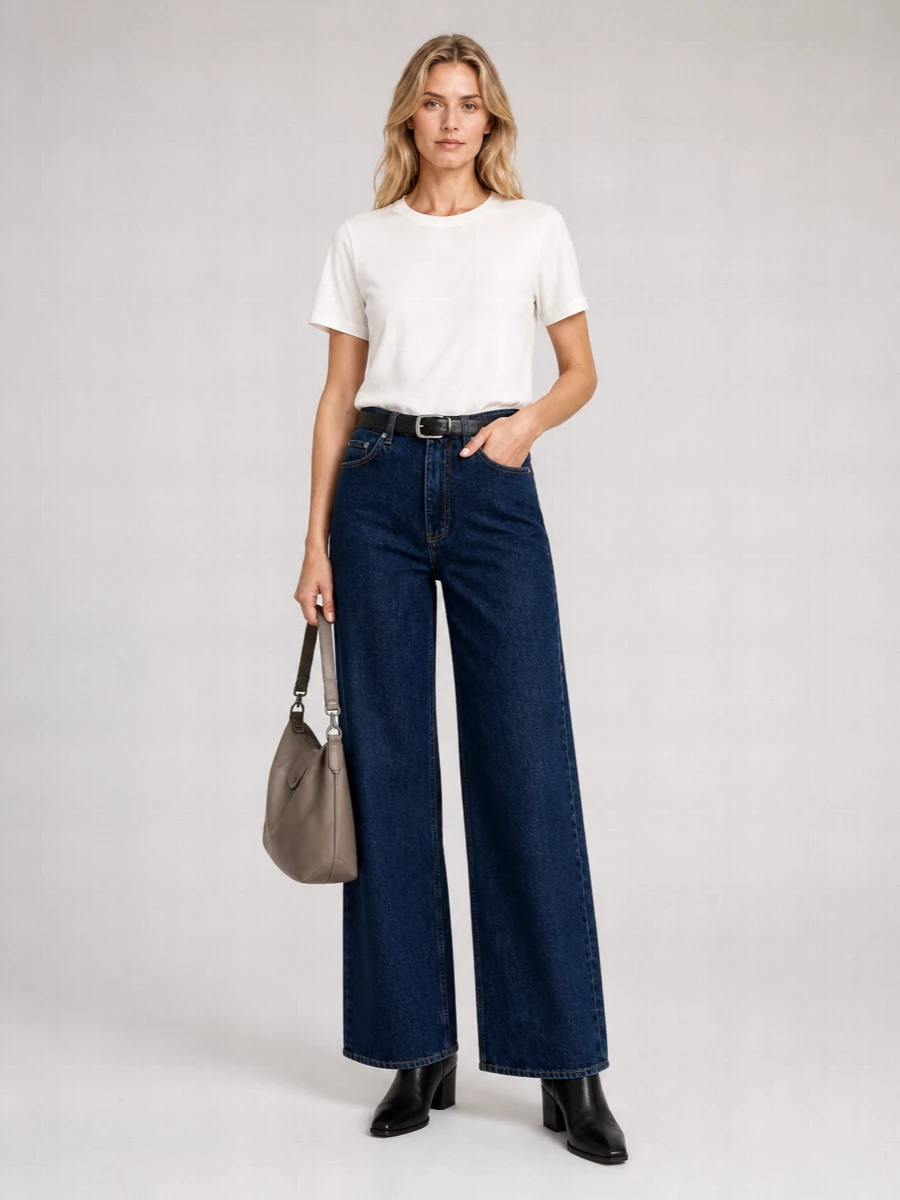 Loulou Studio Cotton Relaxed-Fit Short-Sleeve T-Shirt