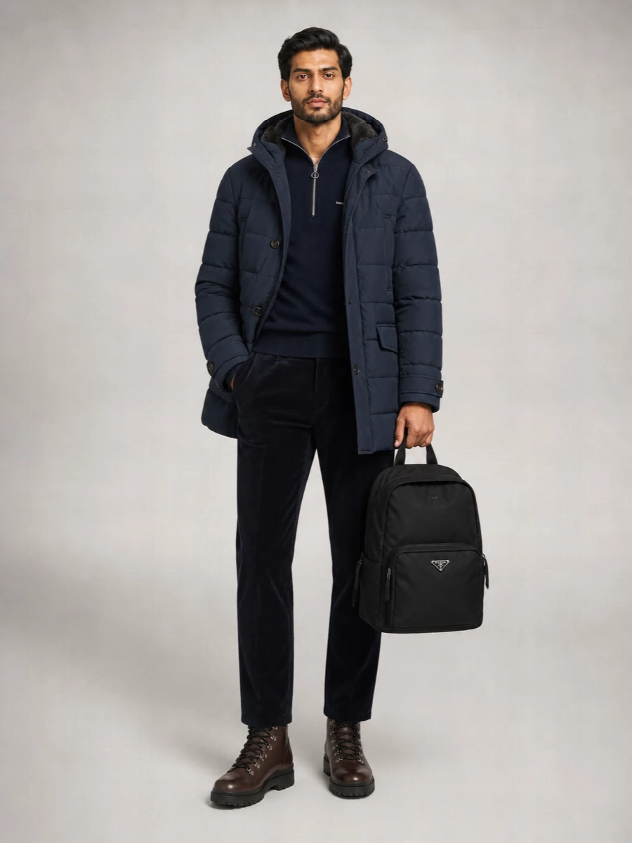 Moorer down puffer jacket
