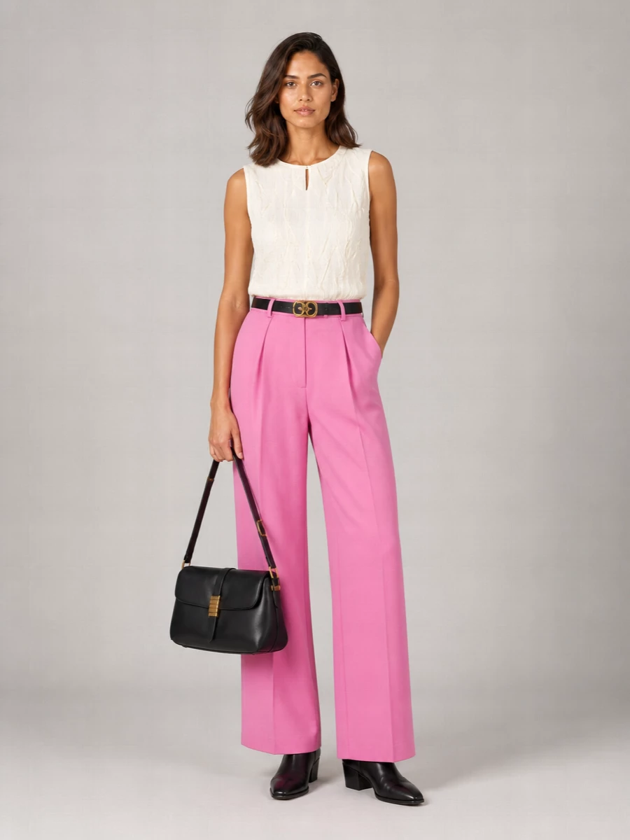 Pinko Leather Love Berry Belt