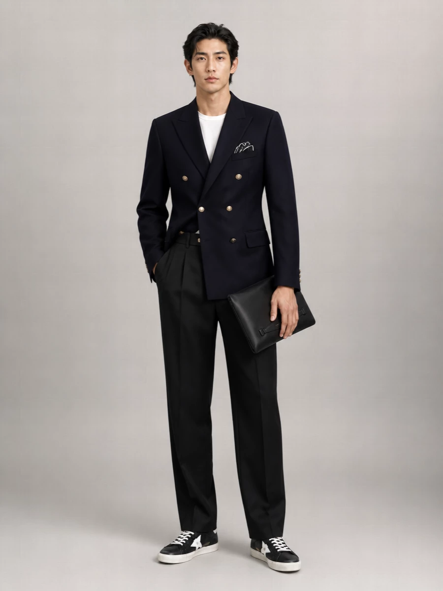 Golden Goose Double-Breasted Blazer