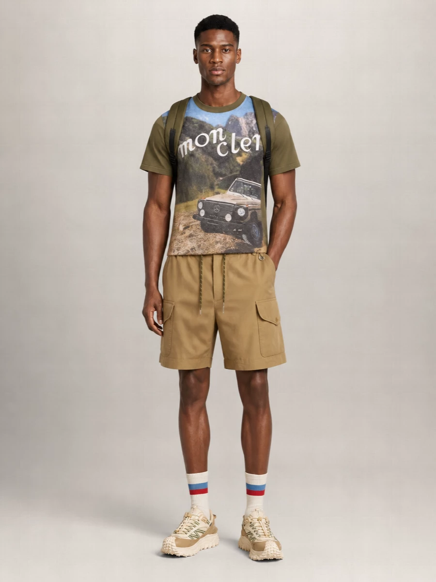 Moncler Genius Cotton Printed Short-Sleeve T-Shirt