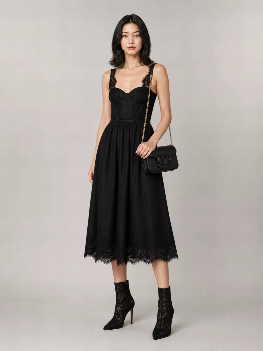 Valentino Calf Leather Small Shoulder Bag