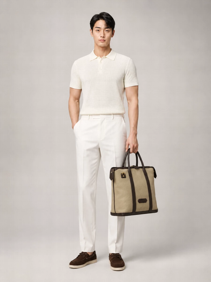 Tom Ford Textile Briefcase