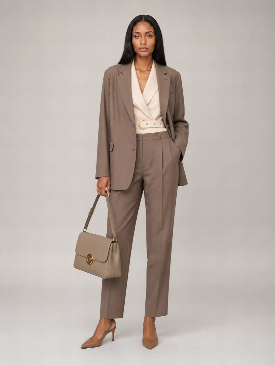 The Frankie Shop Single-Breasted Blazer
