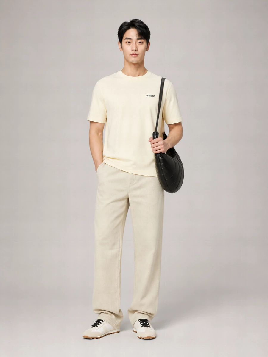 Jacquemus Canvas Low-Top Sneakers