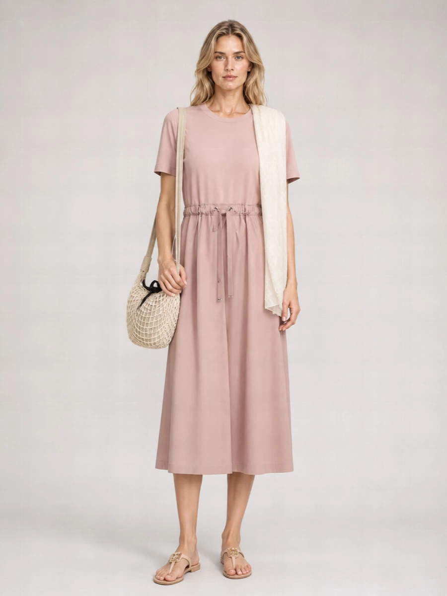 Herno Paneled Midi Dress