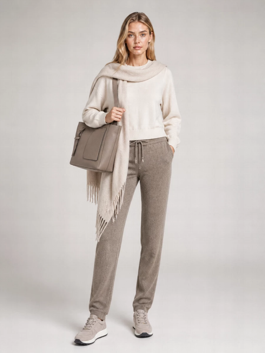 Pt Torino cashmere wool stretch trousers
