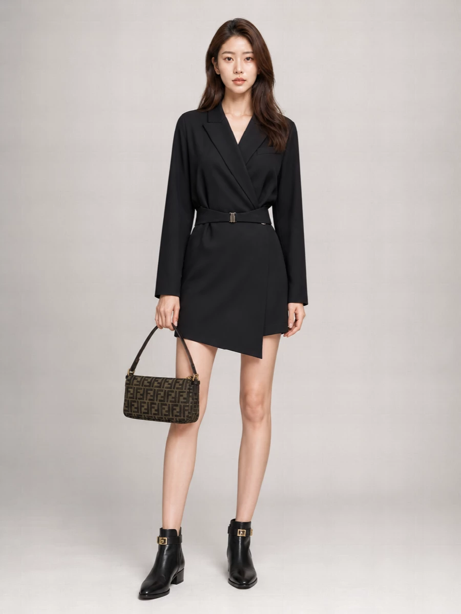 Ferragamo Leather Ankle Boots