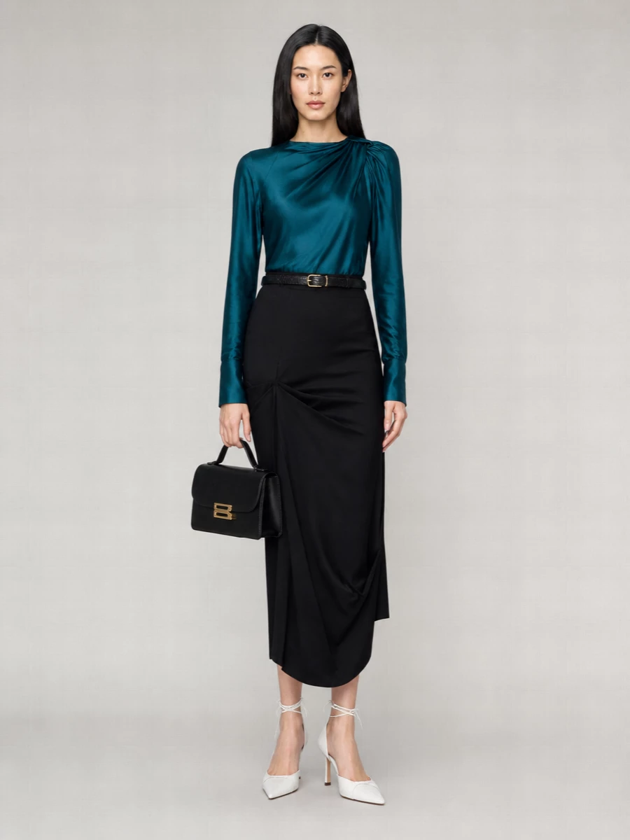 Victoria Beckham Draped Blouse