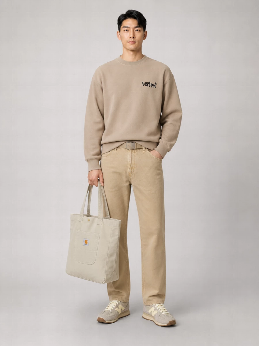 Carhartt Wip Organic Cotton Straight-Leg Trousers