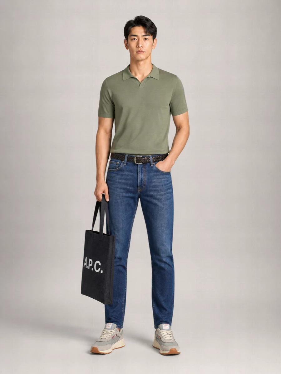 Dondup Denim Straight-Leg Jeans