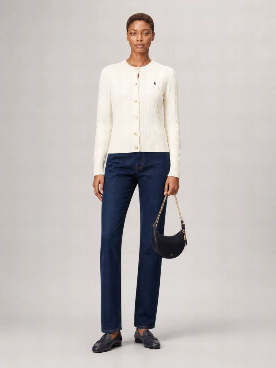 Polo Ralph Lauren Cable-Knit Wool And Cashmere Cardigan