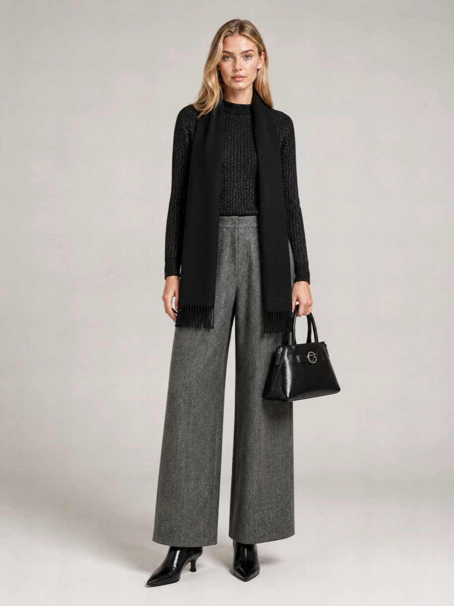 Herno Metallic Sequin Knit Jumper