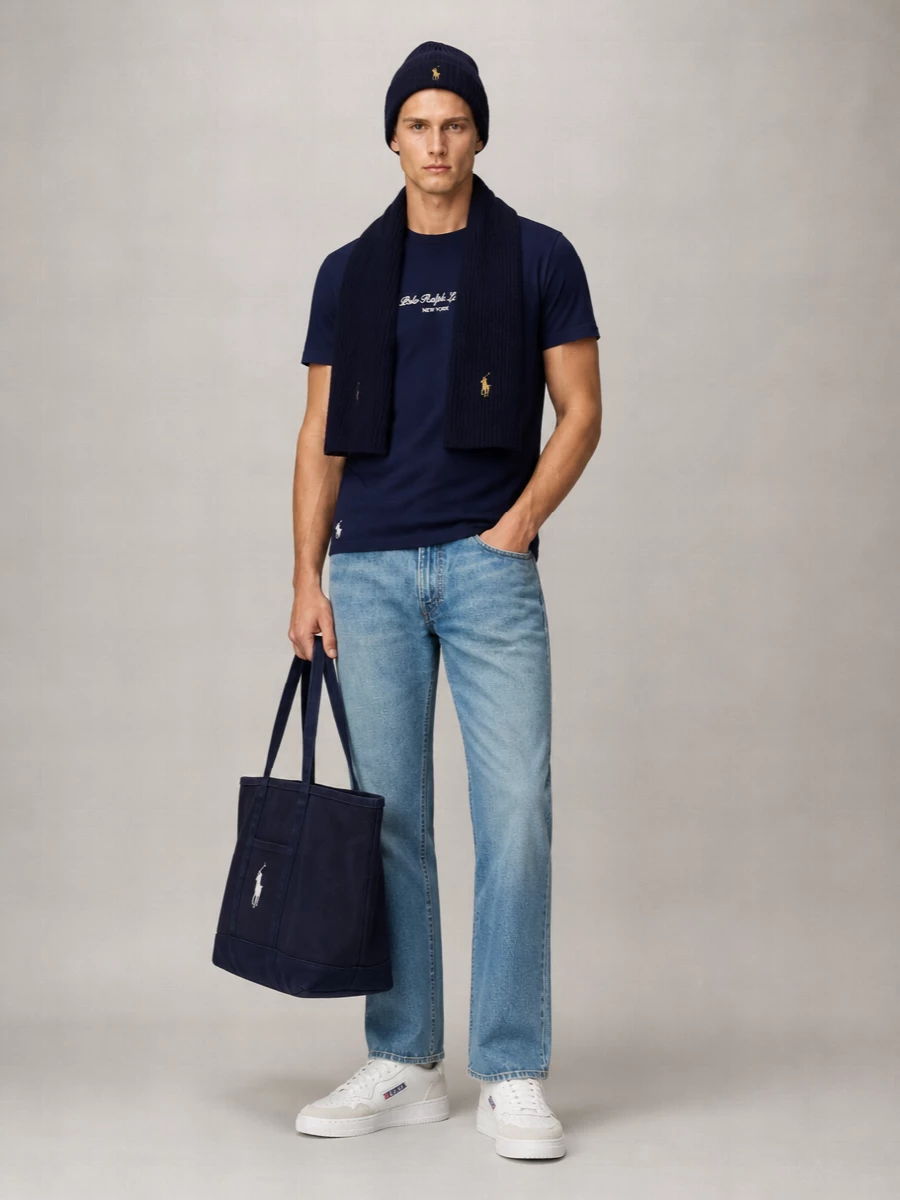 Polo Ralph Lauren Cotton Classic Fit Crew Neck T-Shirt