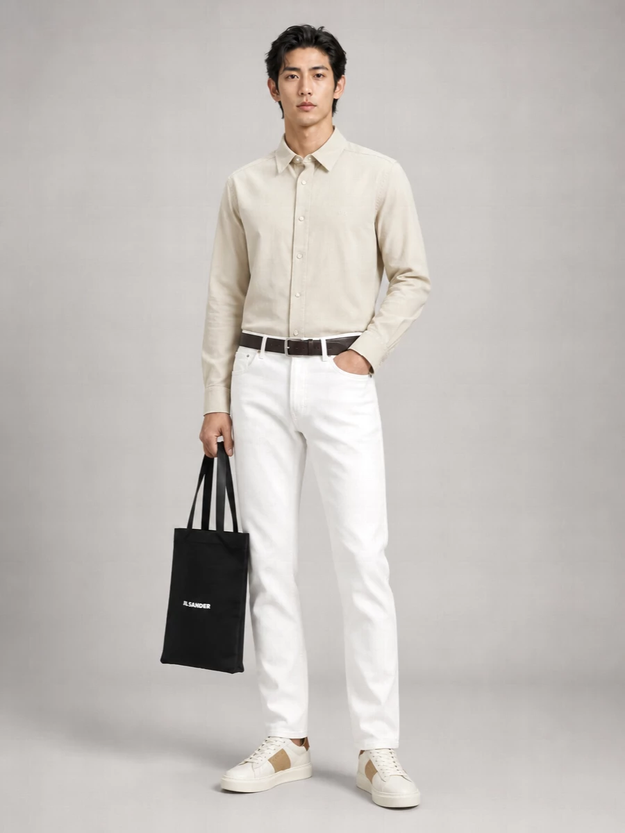 7 For All Mankind Denim Straight-Leg Jeans