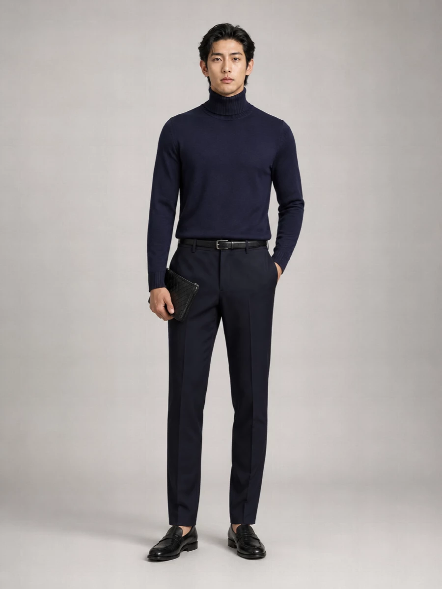 Dondup Wool Tailored Trousers