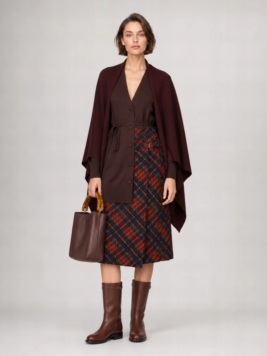 Dries Van Noten pleated skirt