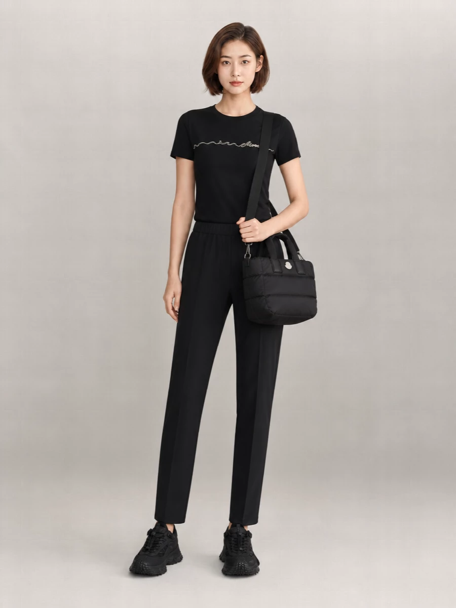 Moncler Cotton Logo Short-Sleeve T-Shirt
