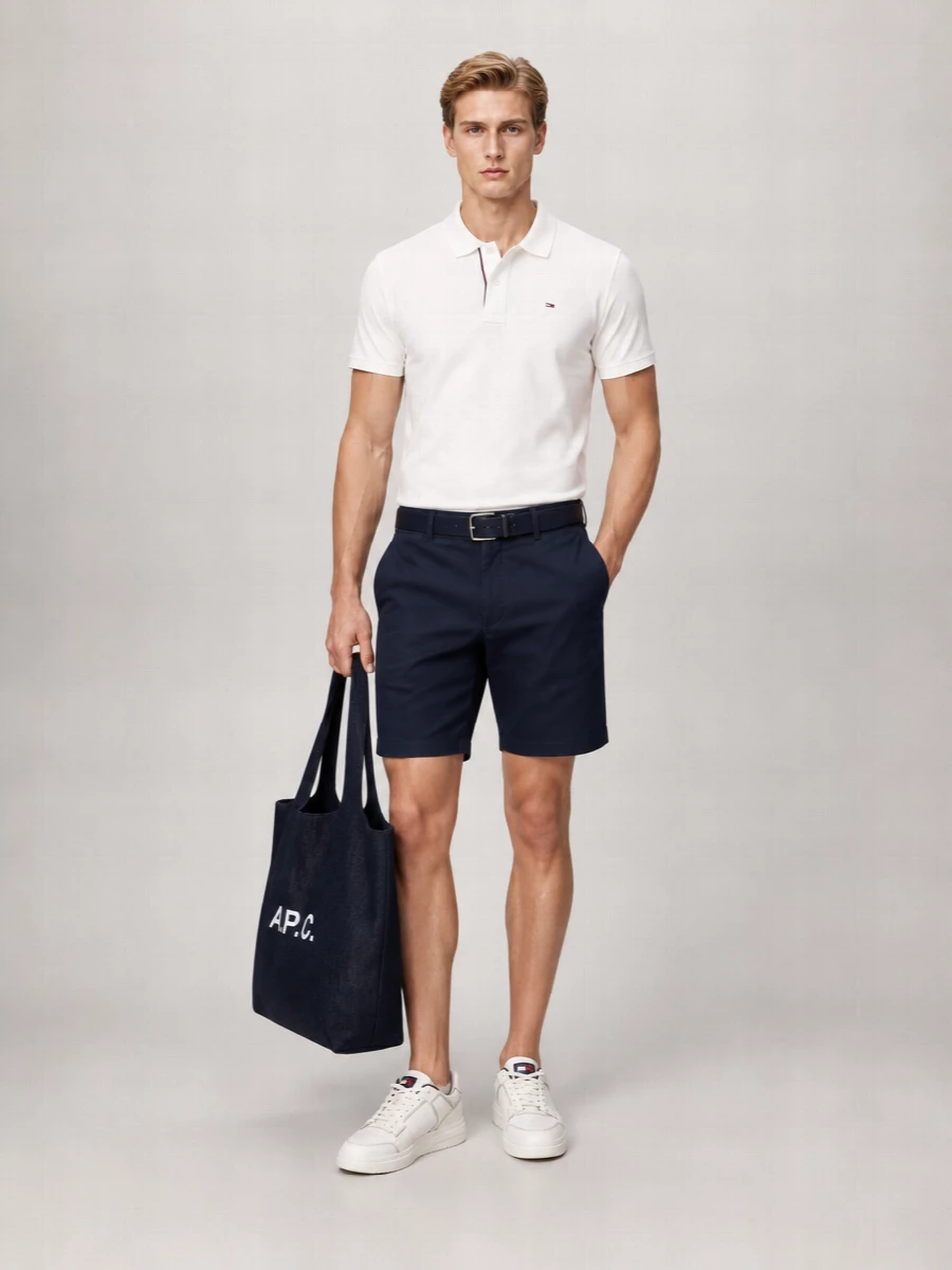 Tommy Hilfiger Cotton Short-Sleeve Polo Shirt