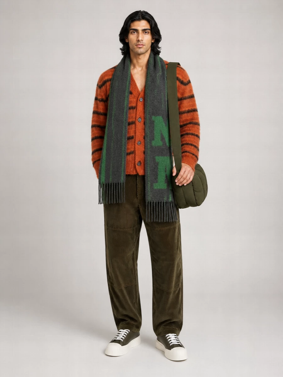 Marni Striped Cardigan