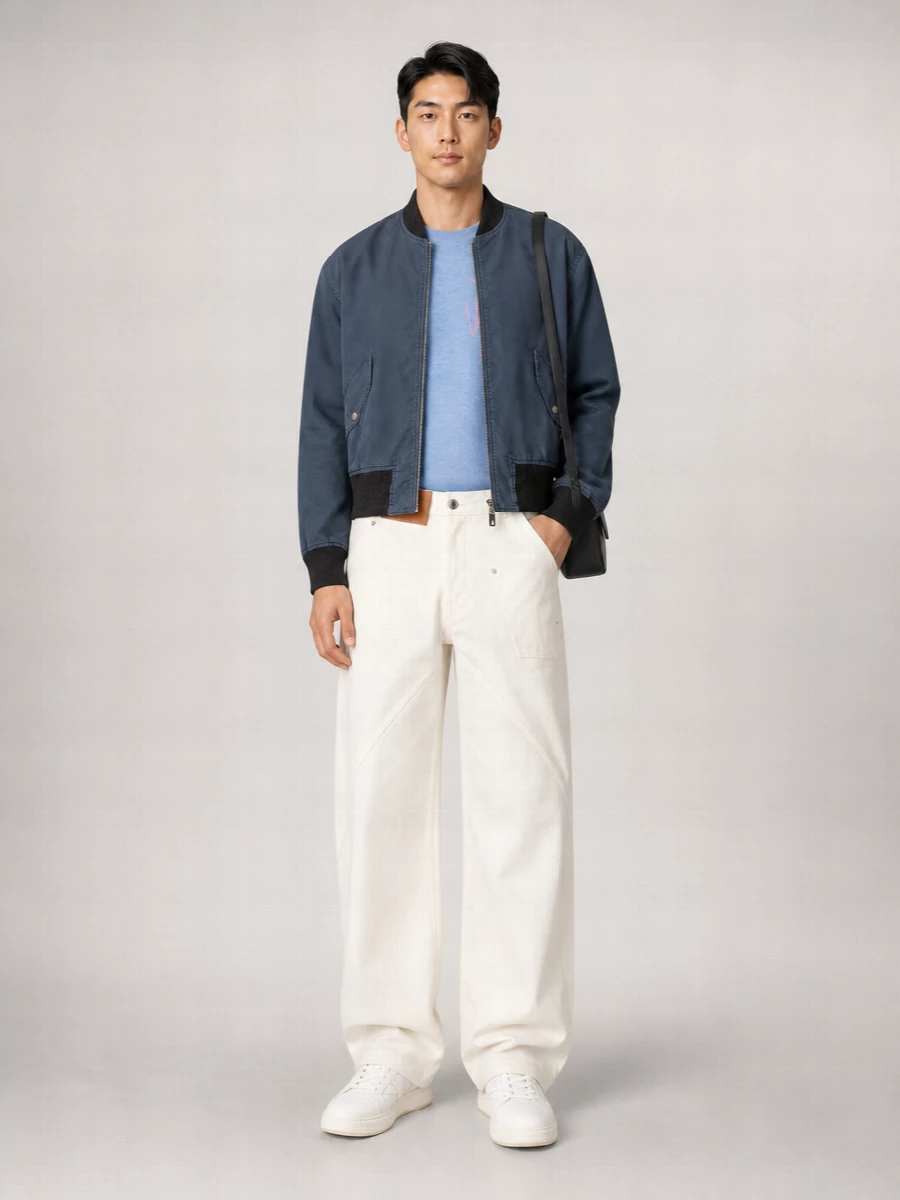 Jw Anderson Cotton Bomber Jacket