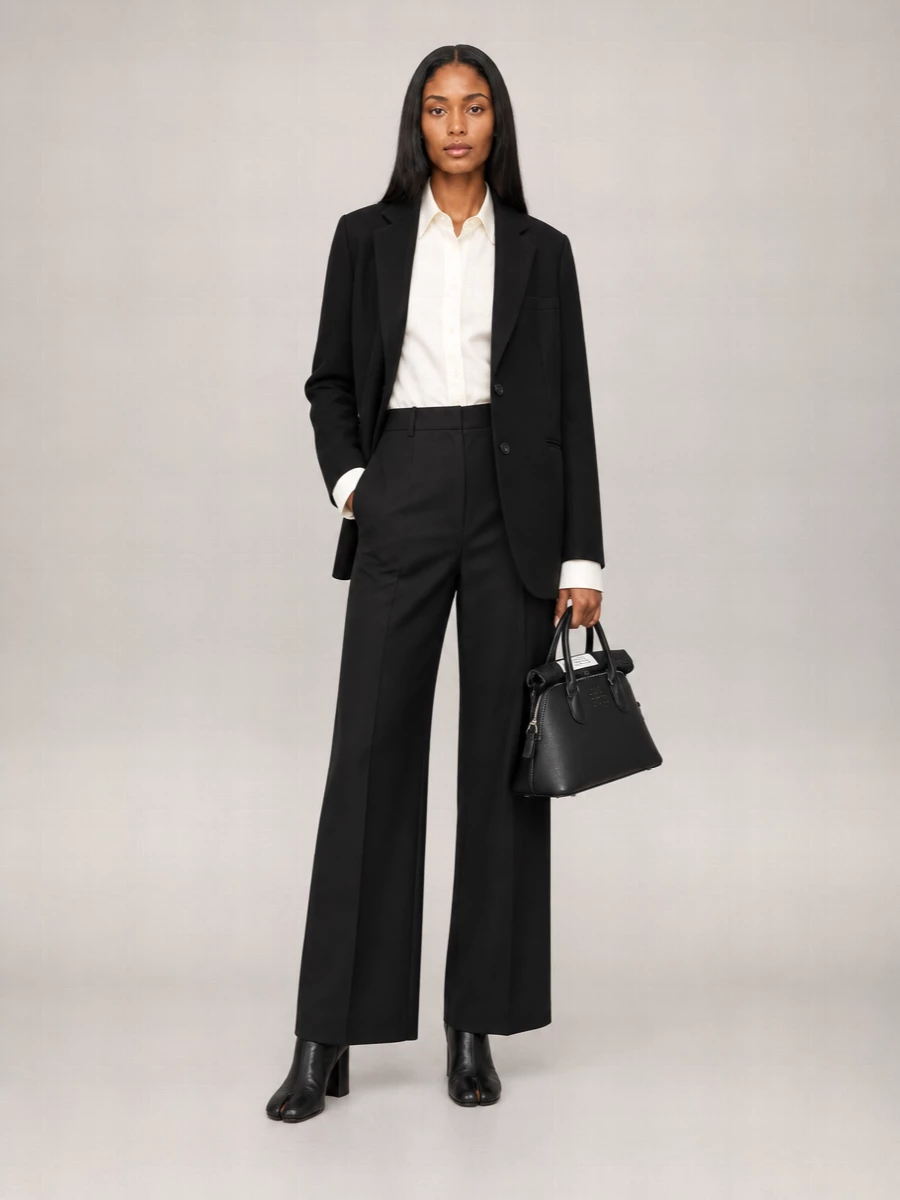 Mm6 Maison Margiela Virgin Wool Single-Breasted Blazer