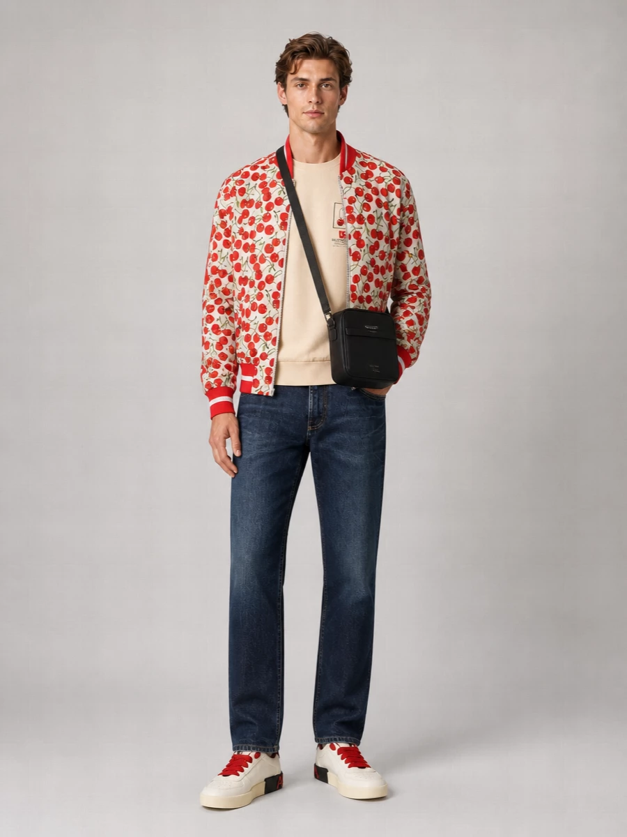 Dolce&Gabbana Leather Low-Top Sneakers