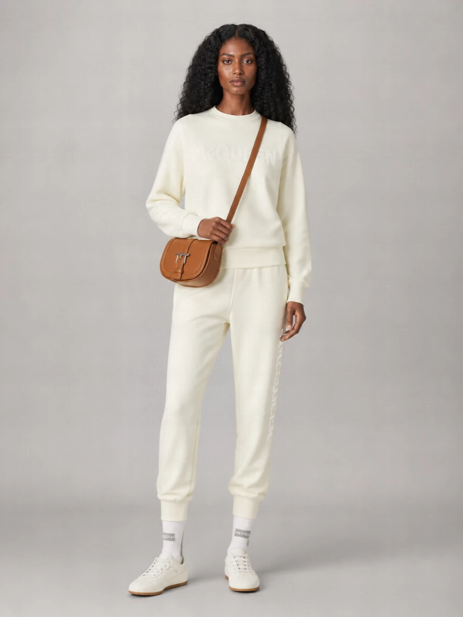 Alexander Mcqueen Cotton Track Pants