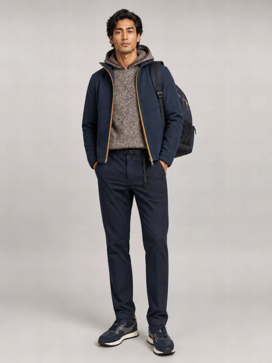 K-Way Hooded Jacket