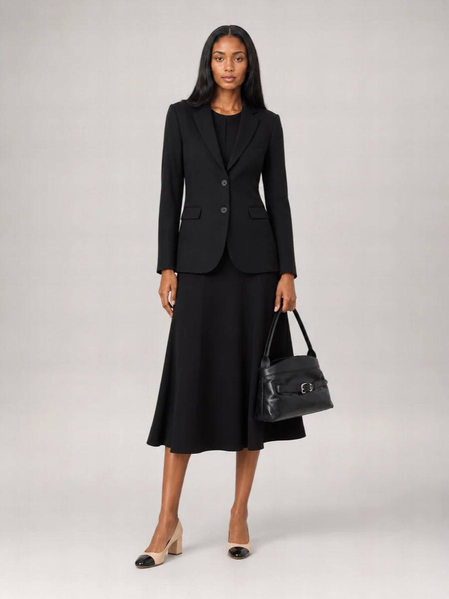 Michael Kors Tailored Triacetate Blend Blazer