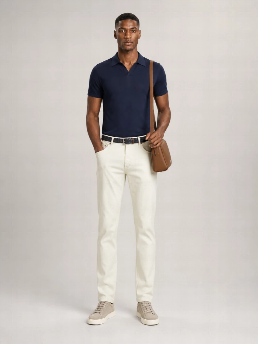 Dondup Denim Straight-Leg Trousers