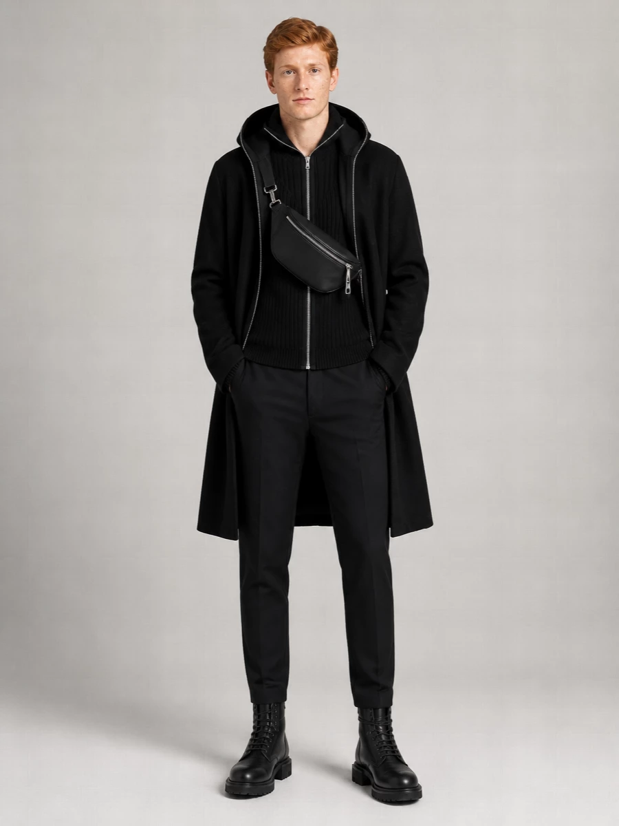 Rick Owens Leather Ankle Derby Shoes