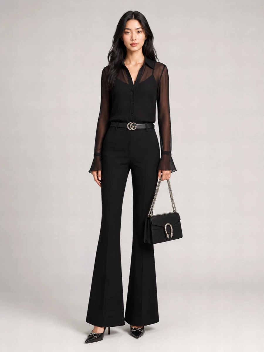 Gucci Flared Trousers