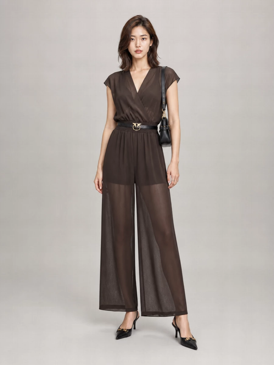Pinko Leather Slingback Pumps