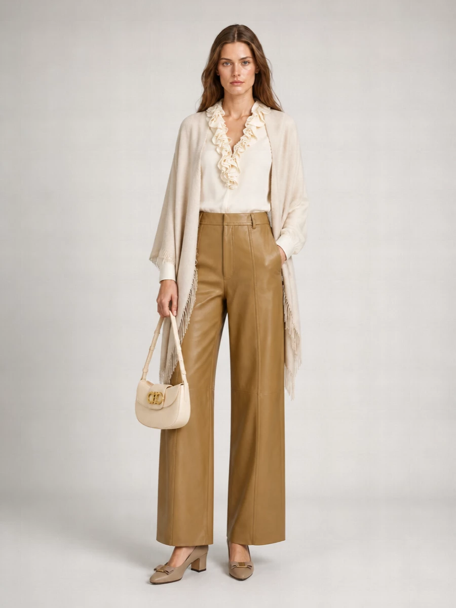 Alberta Ferretti Crepe Blouse