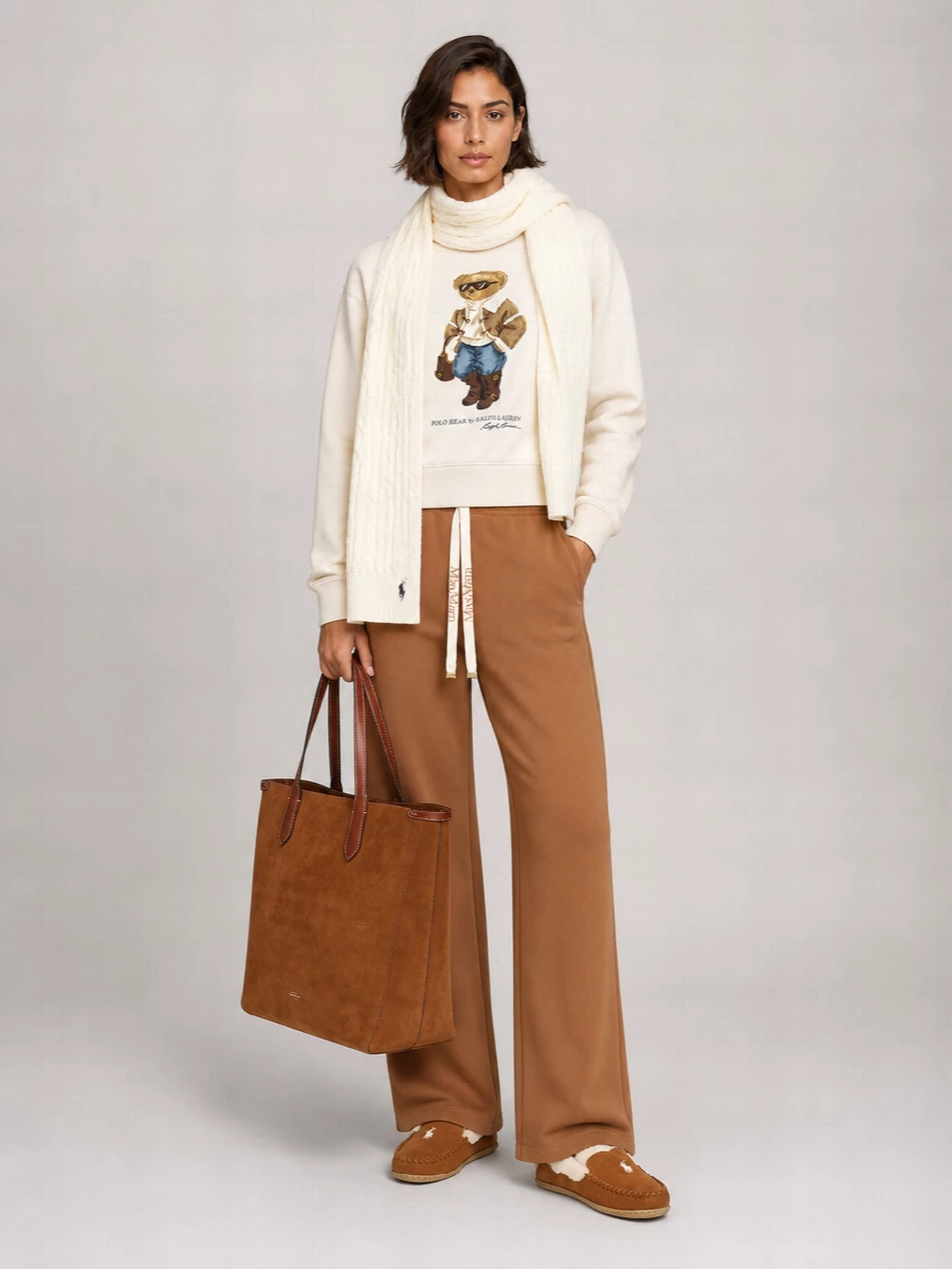 Polo Ralph Lauren cotton blend crew neck sweatshirt