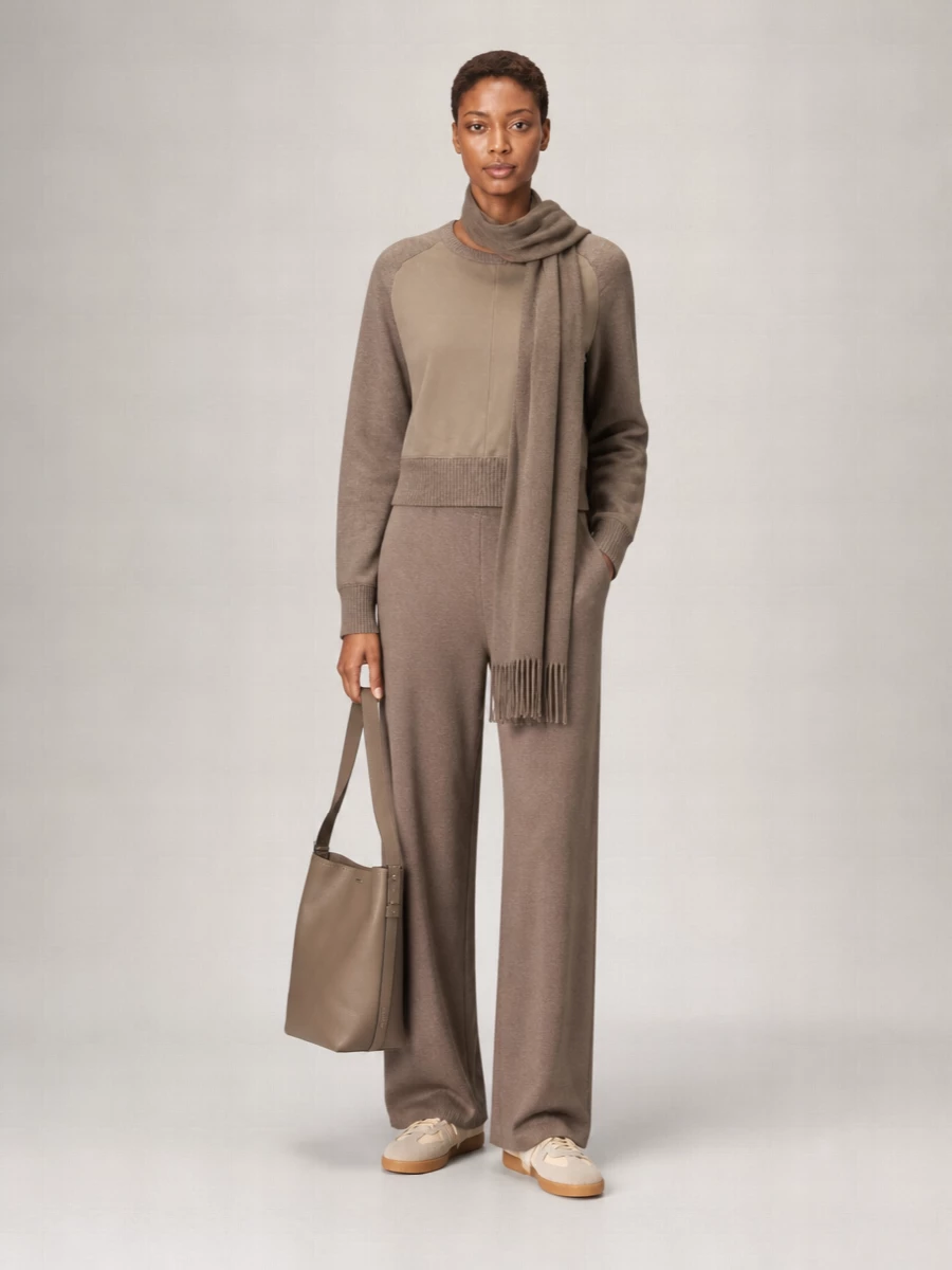 Max Mara cashmere wool crew-neck sweater