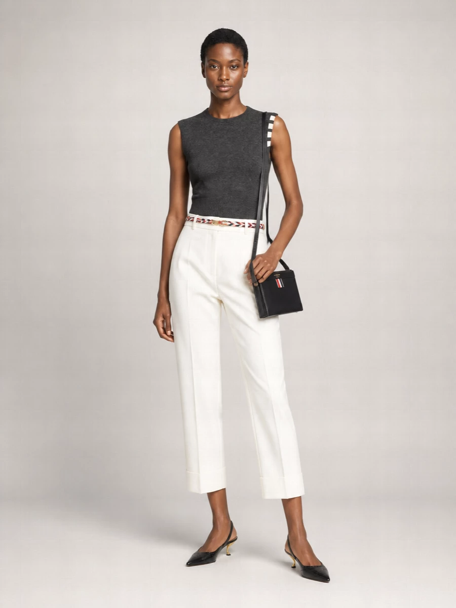 Thom Browne Cashmere Sleeveless Knitted Top