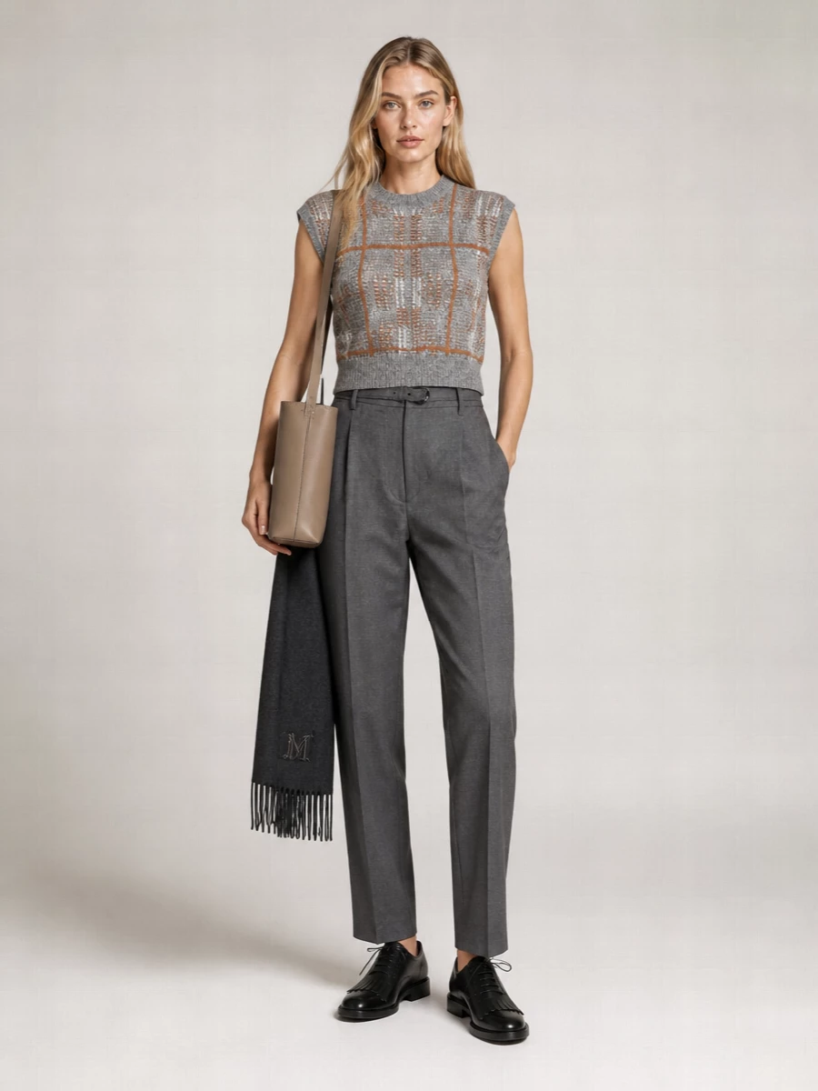 Max Mara Leather Shoulder Bag