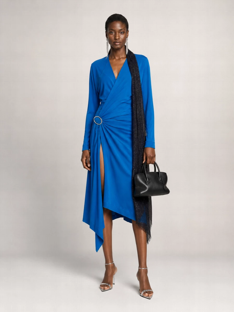The Attico Leather Stiletto Mules