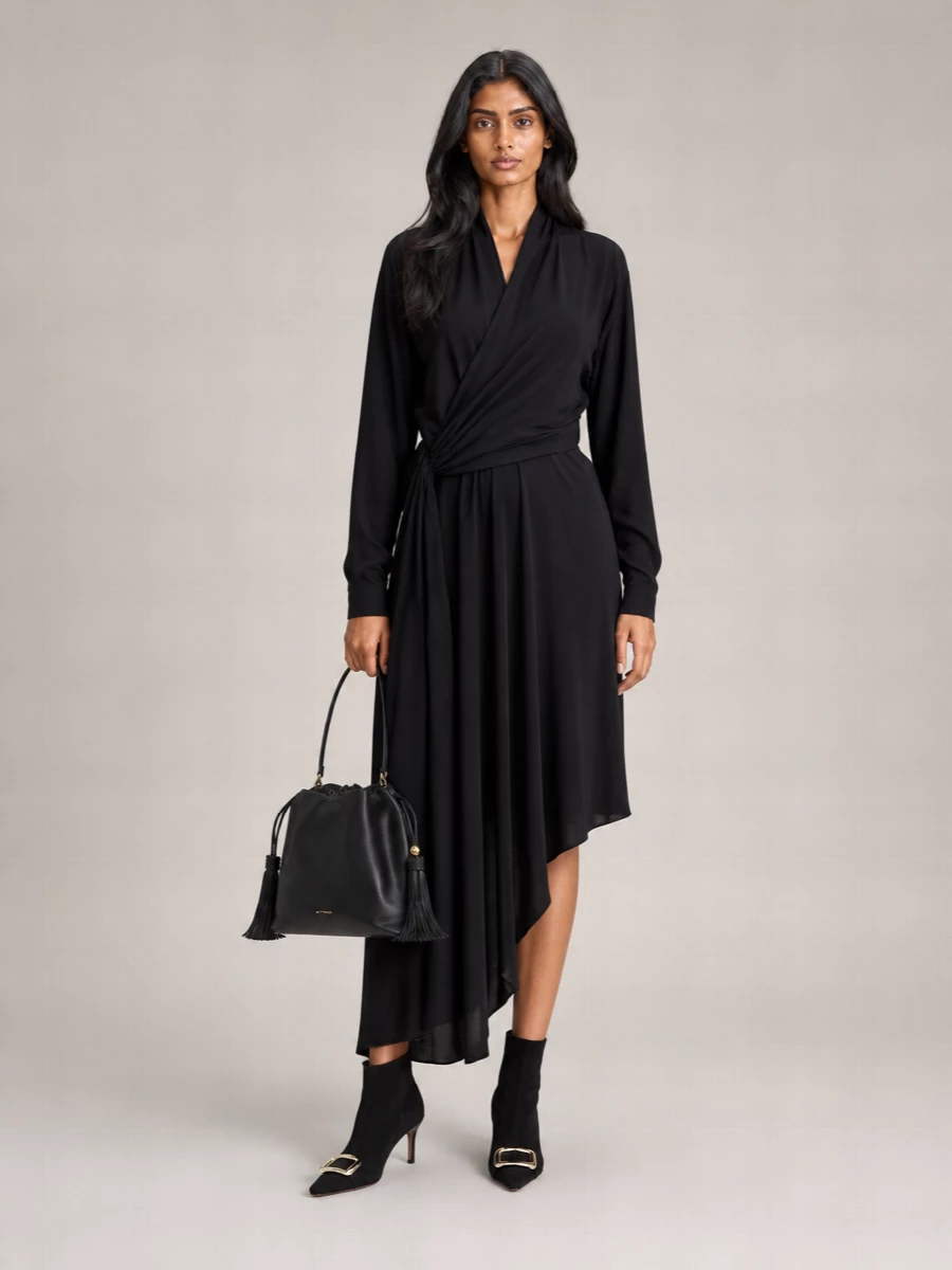 Etro Medium Leather Bucket Bag