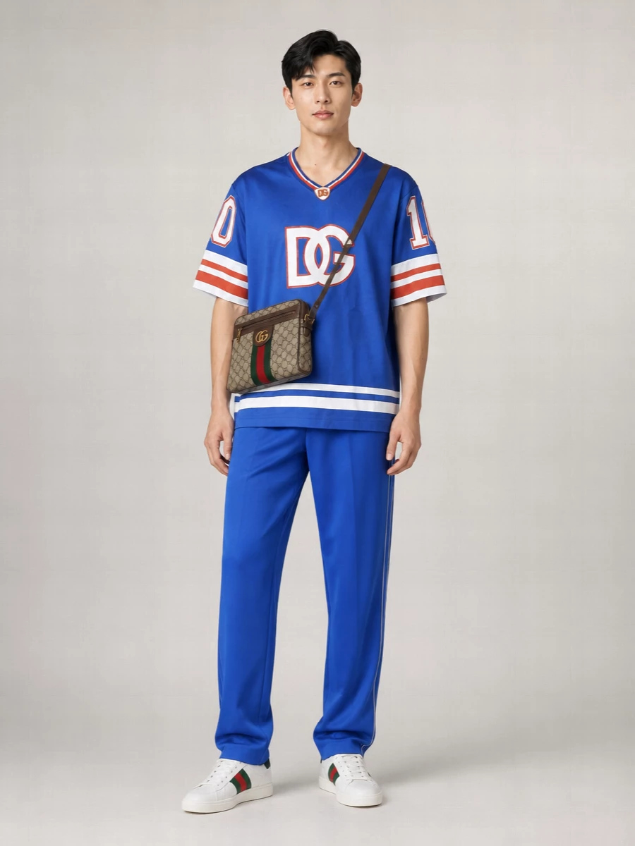 Gucci Leather Low-Top Sneakers