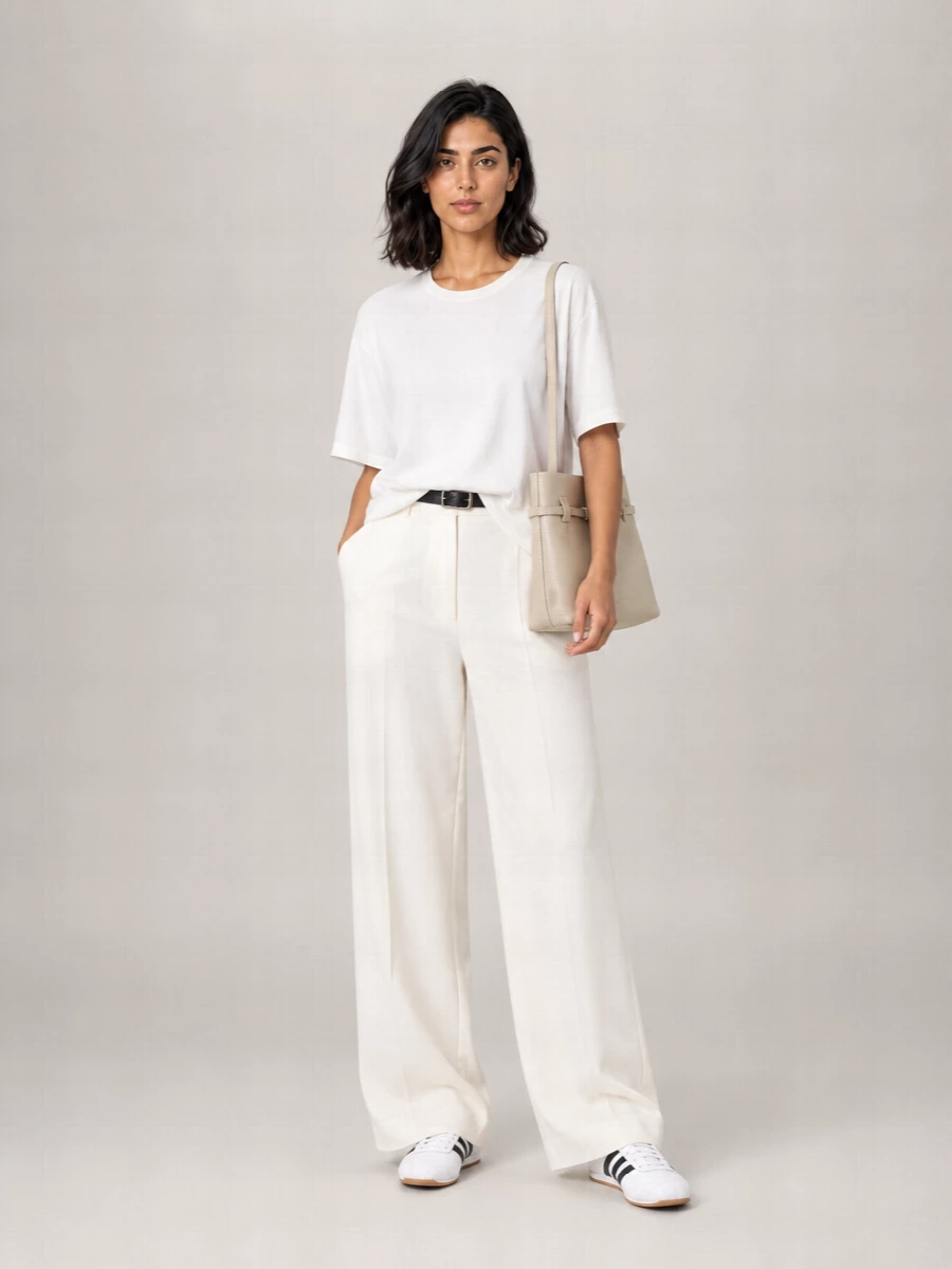 The Frankie Shop Oversized Knee-Length T-Shirt Dress