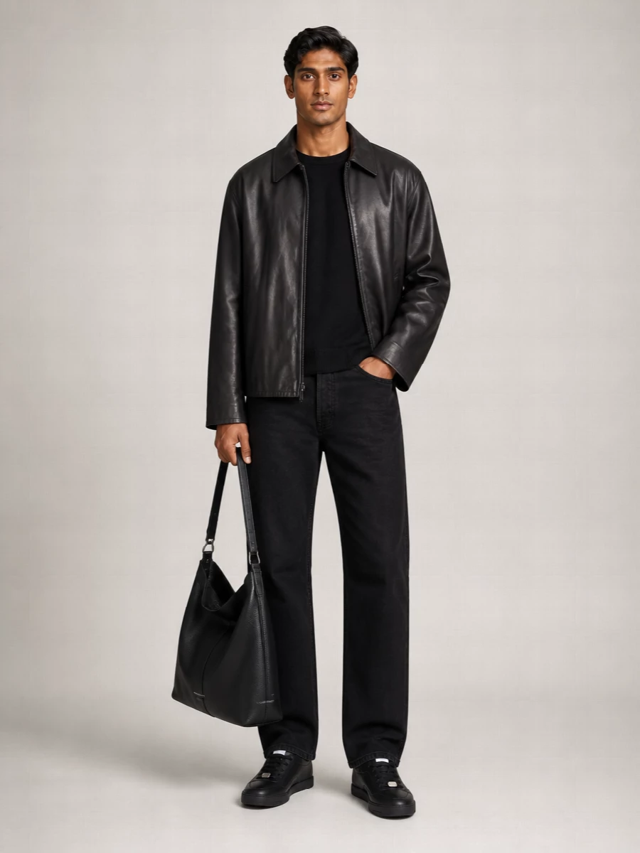 Fear Of God Leather Jacket