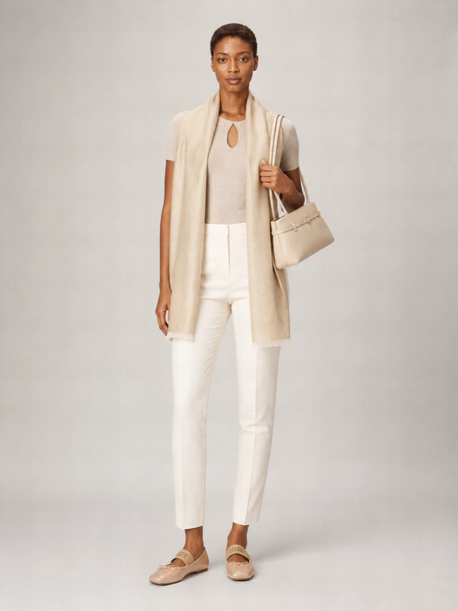 Max Mara Silk Cashmere Knitted Top