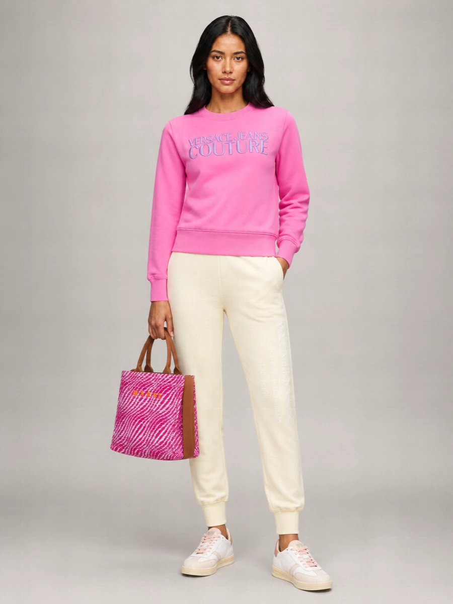 Versace Jeans Couture Cotton Regular-Fit Sweatshirt