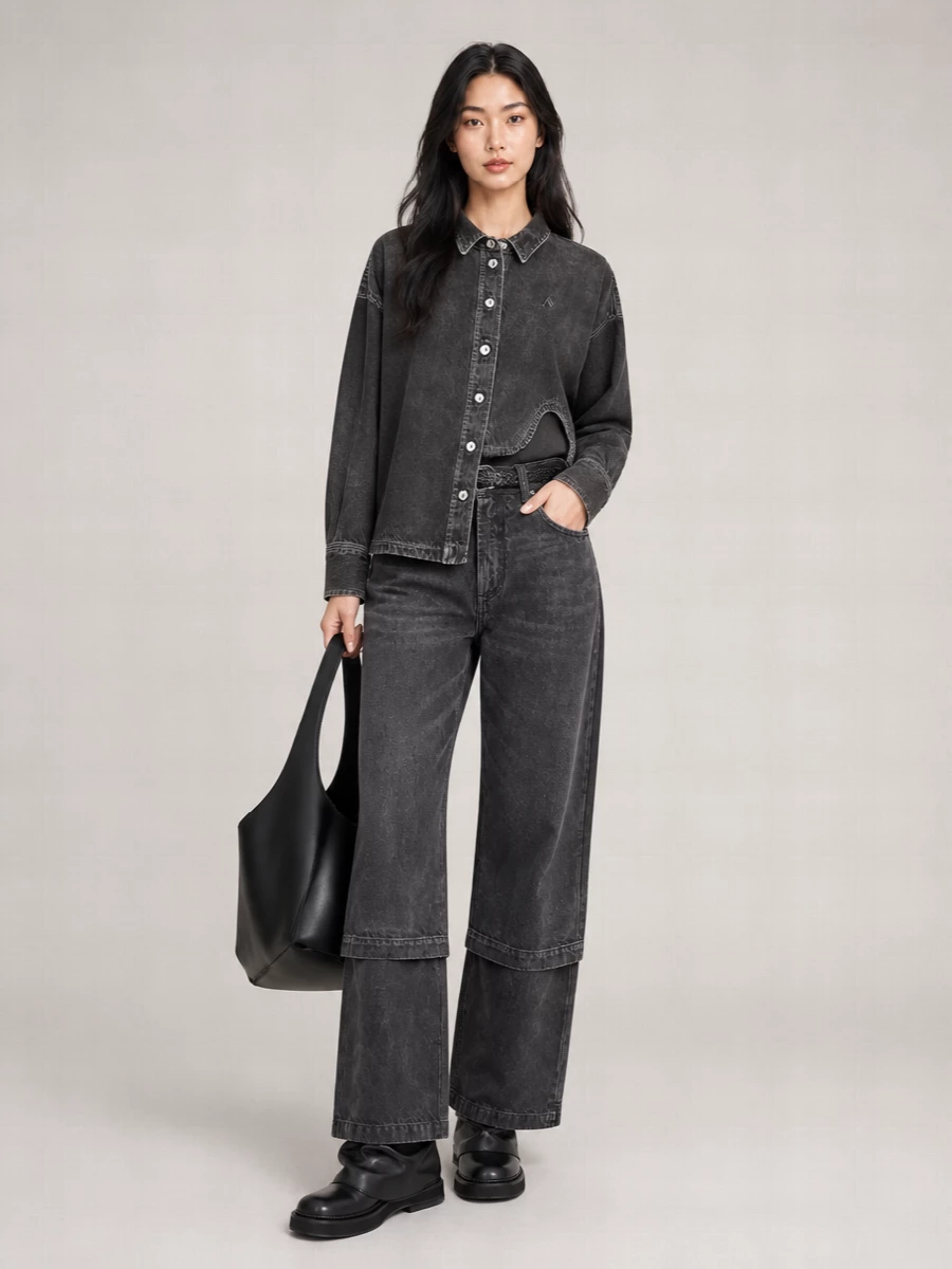 The Attico Denim Shirt